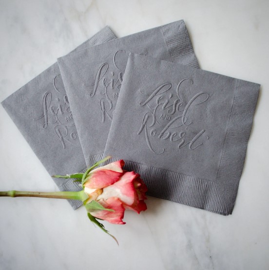 Party Printed Paper Napkins