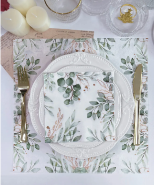 Party Printed Paper Napkins