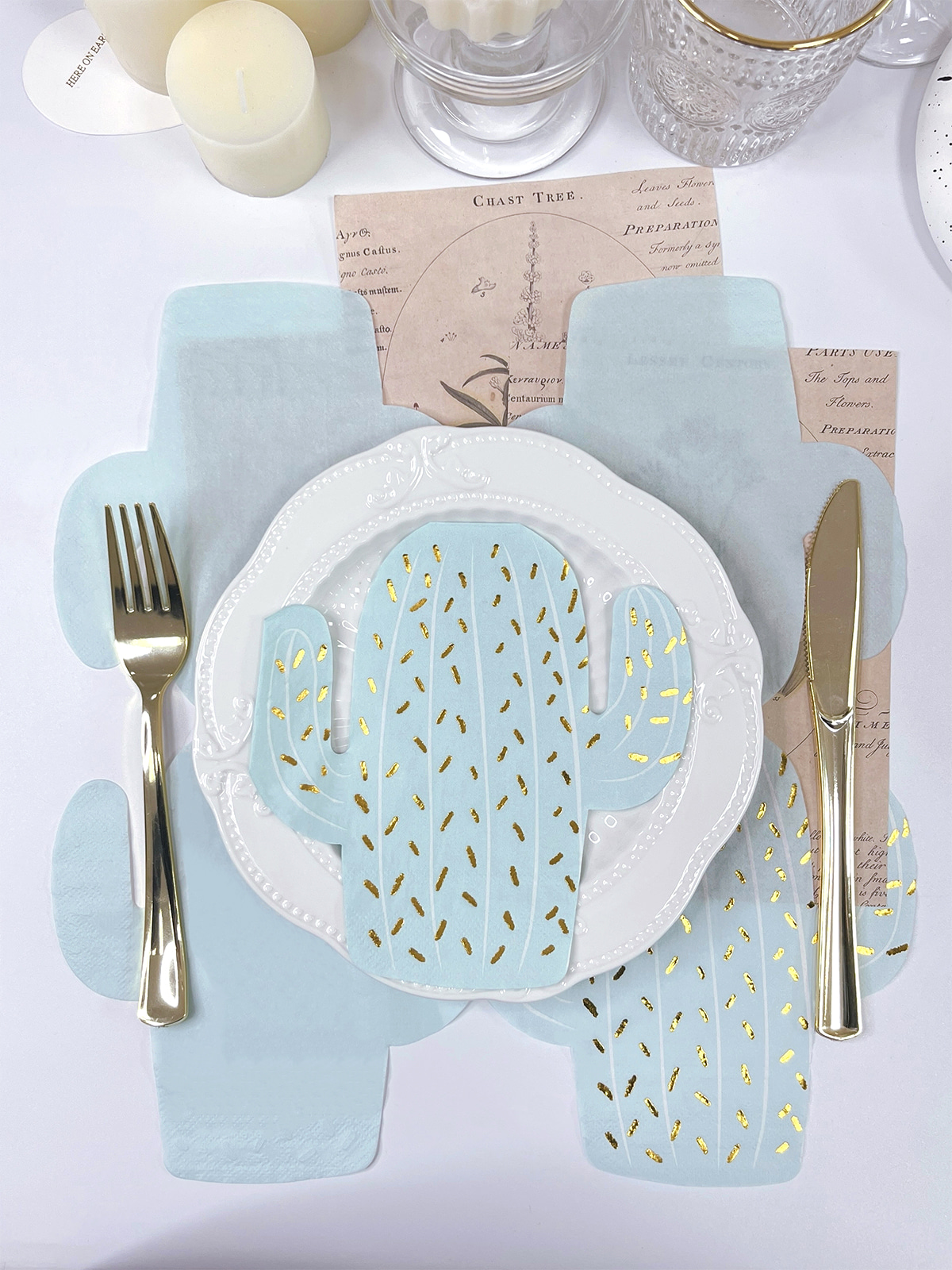 Custom Foil Napkins Present Unique Designs And Build Exclusive Table Styles For Various Celebration Events