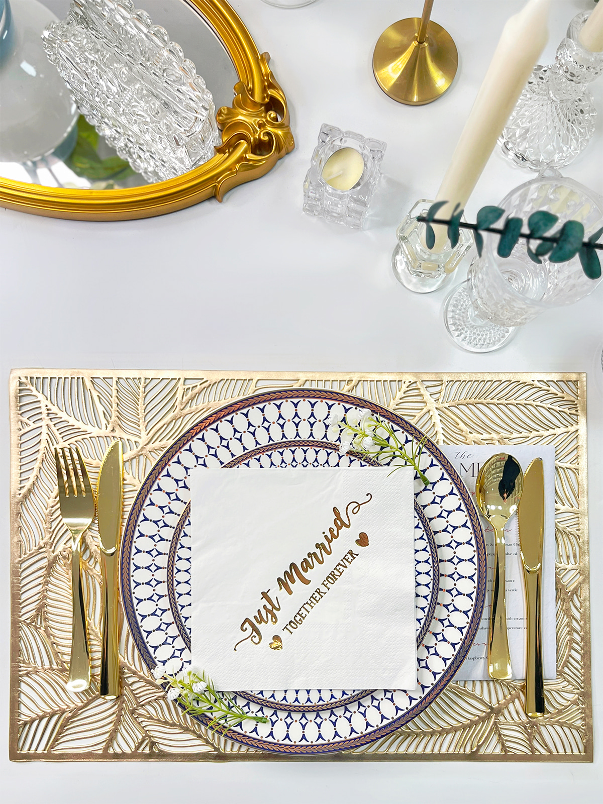 Foil Stamping Napkins | Furong Custom Event Paper Napkins