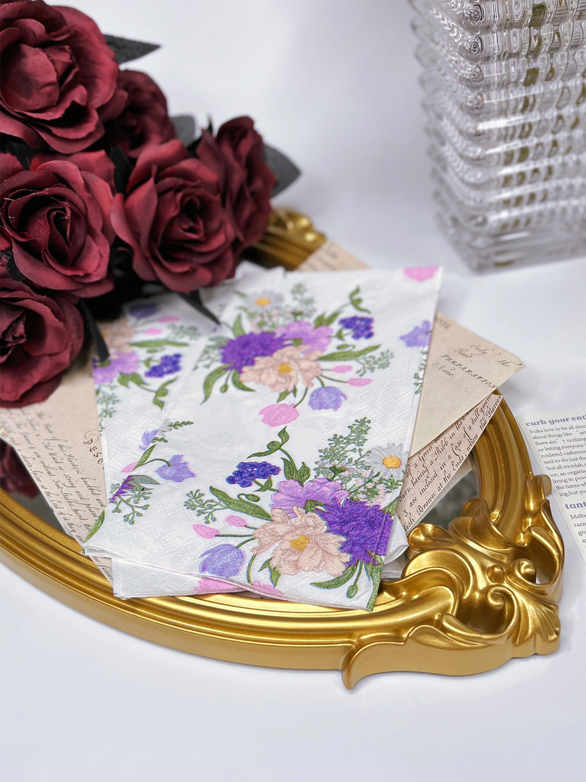 Furong Banquet Paper Napkins For Event And Party Decoration