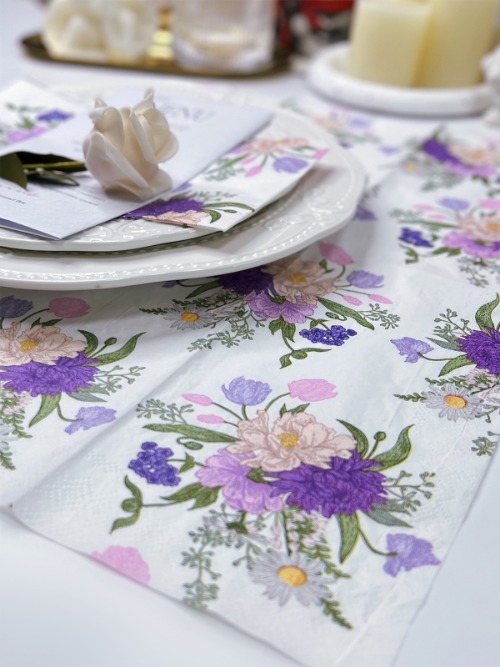 Furong Banquet Paper Napkins For Event Table Settings